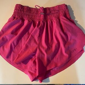 Abercrombie & Fitch Pink Athletic Shorts with Lightweight Design